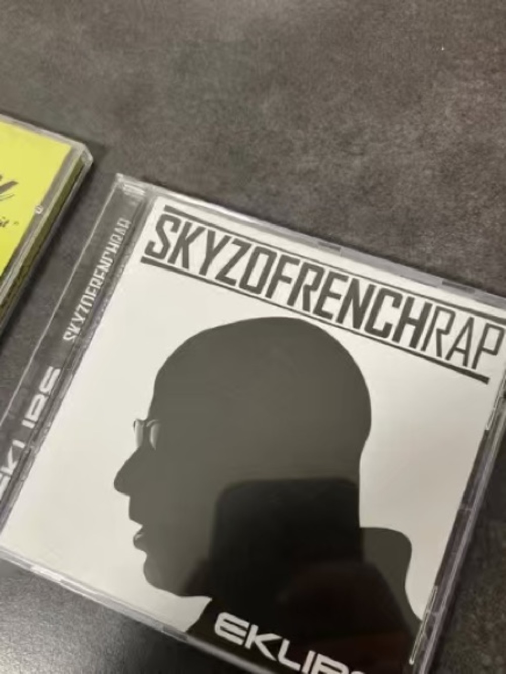 SkyzofrenchRap EKLIPSE CD - Black & White Cover
